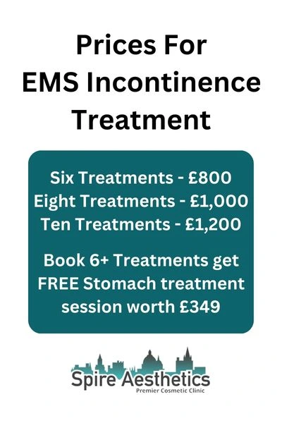 EMS Incontinence Treatment Prices Stoke on Trent