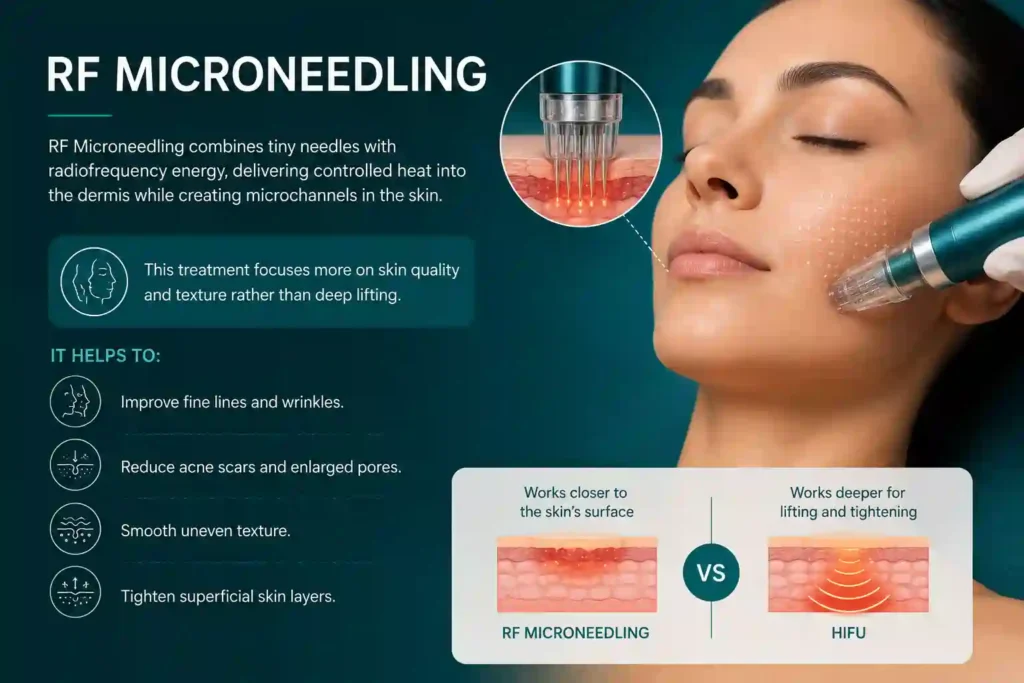 What Does RF Microneedling Do That HIFU Alone Cannot Stoke on Trent